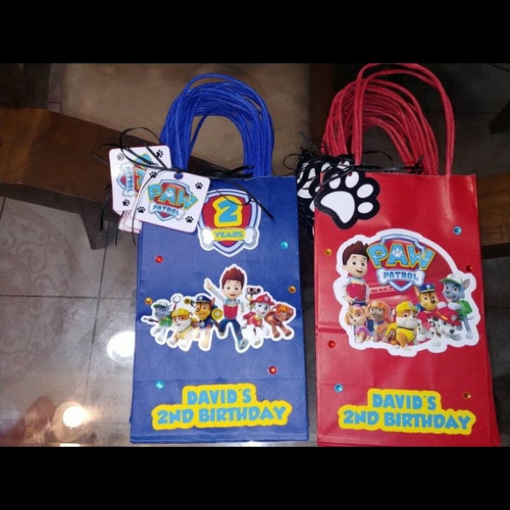 Custom gift bags